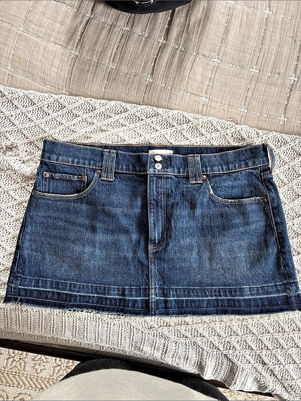 Abercrombie & Fitch Denim Jean Skirt